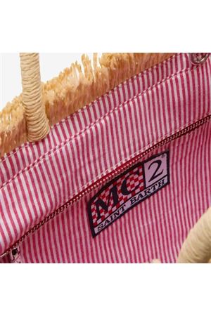 Borsa tote Vanity in paglia beige SAINT BARTH KIDS | VAMI00900345L